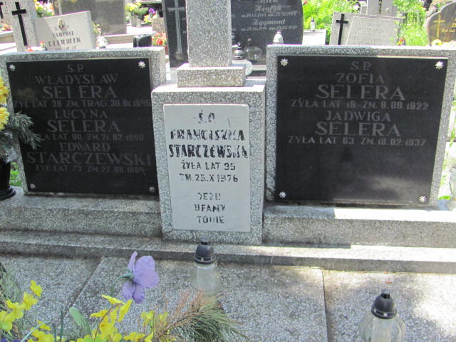 Władysław Selera Częstochowa Raków - Grobonet - Wyszukiwarka osób pochowanych