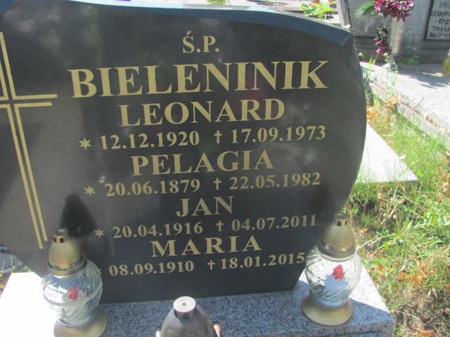 Pelagia Bieleninik 1879 Częstochowa Raków - Grobonet - Wyszukiwarka osób pochowanych