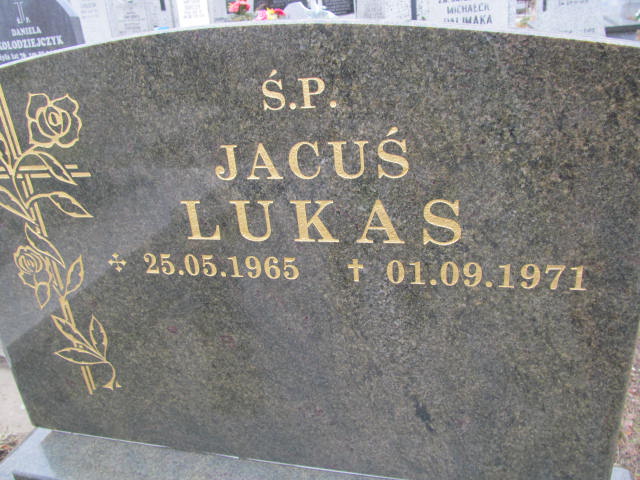 Jacek Lukas 1965 Częstochowa Raków - Grobonet - Wyszukiwarka osób pochowanych