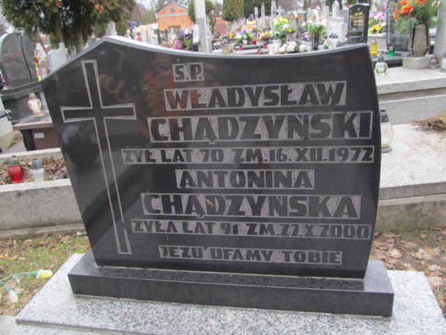 Władysław Chądzyński Częstochowa Raków - Grobonet - Wyszukiwarka osób pochowanych