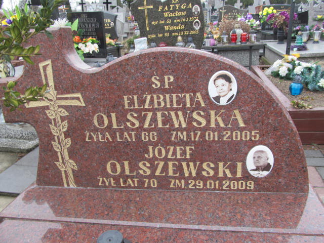 Elżbieta Olszewska 1939 Częstochowa Raków - Grobonet - Wyszukiwarka osób pochowanych