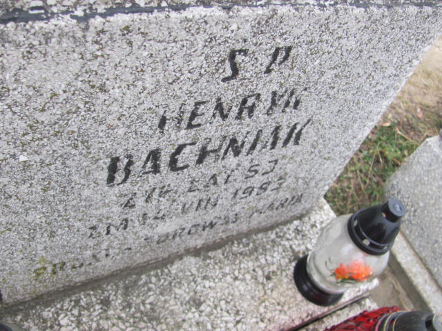 Irena Bachniak 1937 Częstochowa Raków - Grobonet - Wyszukiwarka osób pochowanych