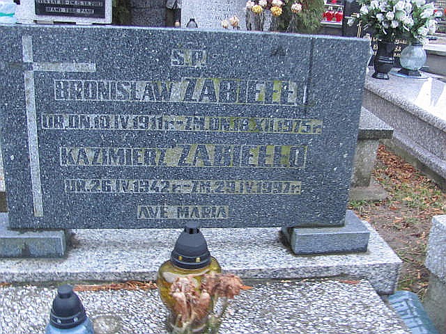 Bronisław Zabiełło 1911 Częstochowa Raków - Grobonet - Wyszukiwarka osób pochowanych