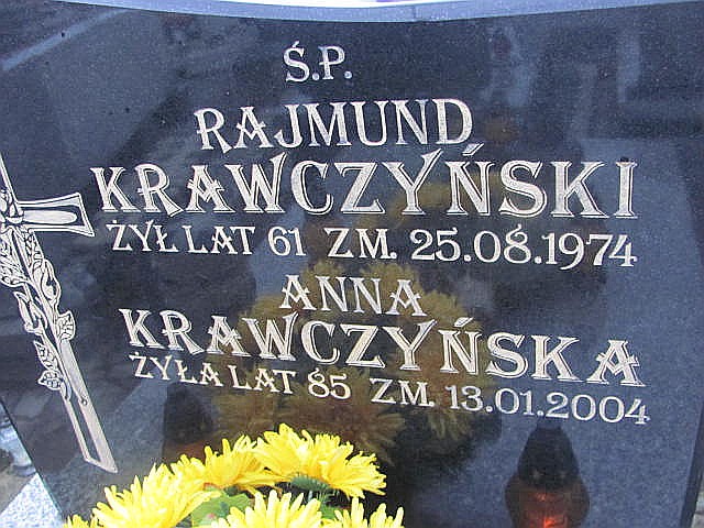 Rajmund Krawczyński Częstochowa Raków - Grobonet - Wyszukiwarka osób pochowanych