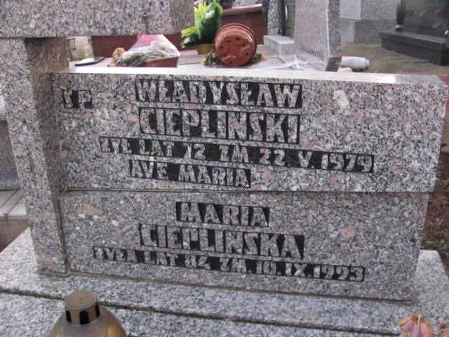 Władysław Ciepliński Częstochowa Raków - Grobonet - Wyszukiwarka osób pochowanych