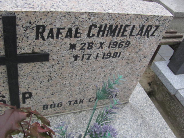 Rafał Chmielarz 1969 Częstochowa Raków - Grobonet - Wyszukiwarka osób pochowanych