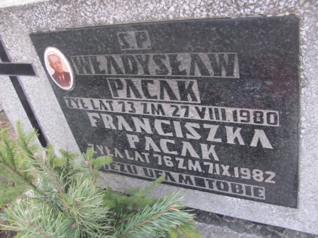 Władysław Pacak Częstochowa Raków - Grobonet - Wyszukiwarka osób pochowanych