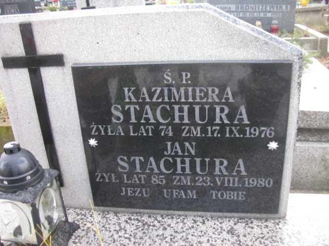 Jan Stachura 1895 Częstochowa Raków - Grobonet - Wyszukiwarka osób pochowanych