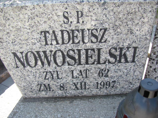 Alina Nowosielska Częstochowa Raków - Grobonet - Wyszukiwarka osób pochowanych