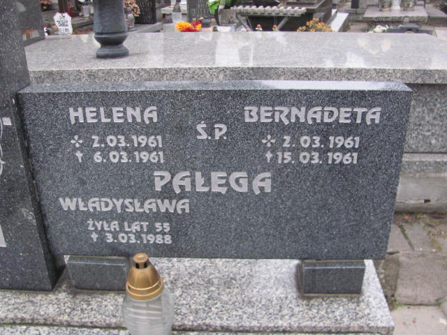 Kazimierz Pałega 1952 Częstochowa Raków - Grobonet - Wyszukiwarka osób pochowanych