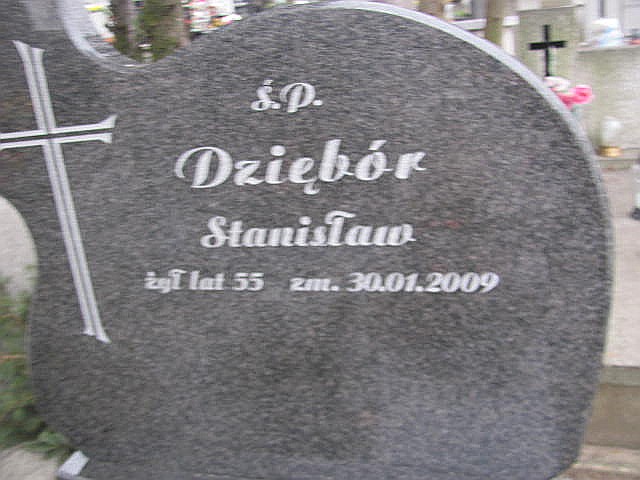 Stanisław Mieczysław Dziębór 1953 Częstochowa Raków - Grobonet - Wyszukiwarka osób pochowanych