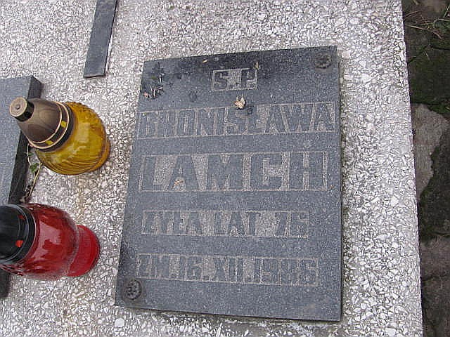 Bronisława Lamch Częstochowa Raków - Grobonet - Wyszukiwarka osób pochowanych