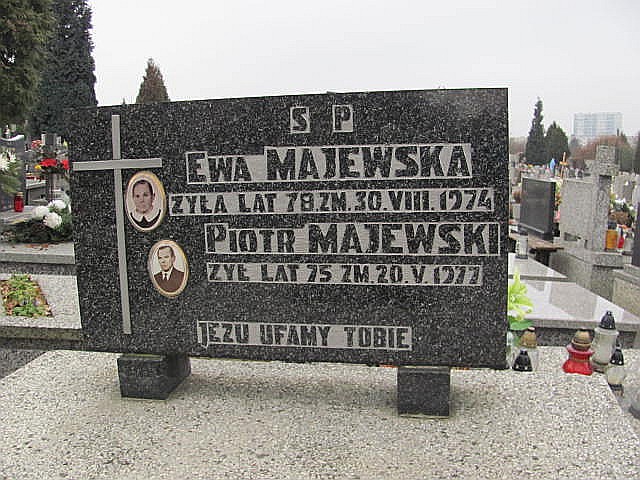 Ewa Majewska Częstochowa Raków - Grobonet - Wyszukiwarka osób pochowanych