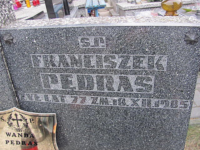 Franciszek Pędraś Częstochowa Raków - Grobonet - Wyszukiwarka osób pochowanych