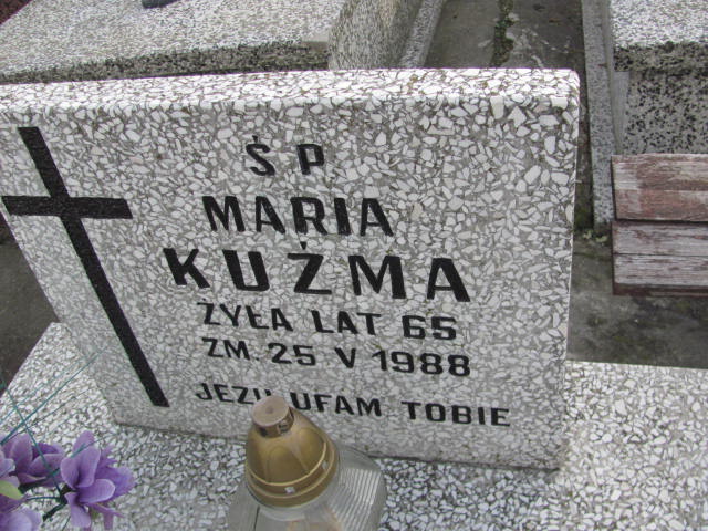 Maria Kuźma Częstochowa Raków - Grobonet - Wyszukiwarka osób pochowanych