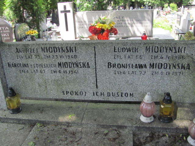 Bronisława Miodyńska Częstochowa Raków - Grobonet - Wyszukiwarka osób pochowanych