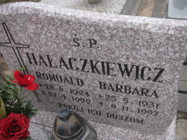 Barbara Hałaczkiewicz 1931 Częstochowa Raków - Grobonet - Wyszukiwarka osób pochowanych