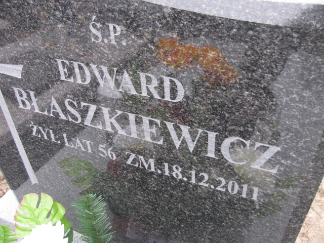 Edward Marian Błaszkiewicz 1955 Częstochowa Raków - Grobonet - Wyszukiwarka osób pochowanych
