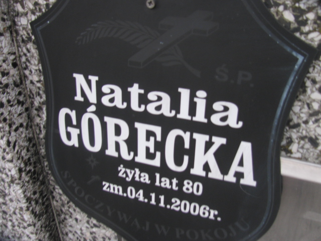 Czesław Górecki 1926 Częstochowa Raków - Grobonet - Wyszukiwarka osób pochowanych