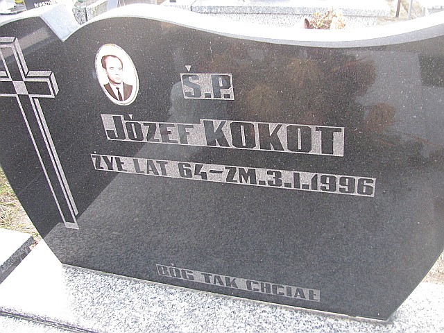 Józef Kokot 1932 Częstochowa Raków - Grobonet - Wyszukiwarka osób pochowanych