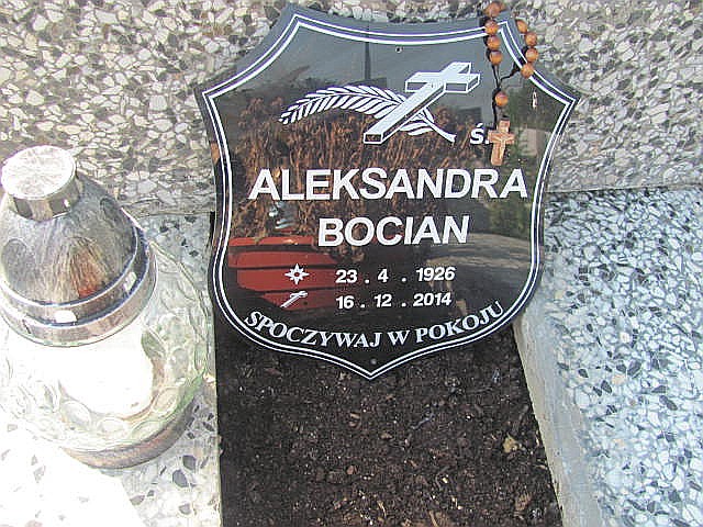 Aleksandra Bocian 1926 Częstochowa Raków - Grobonet - Wyszukiwarka osób pochowanych