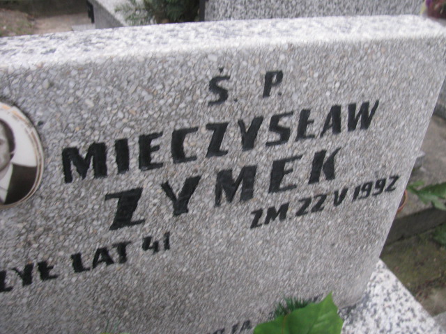 Mieczysław Zymek Częstochowa Raków - Grobonet - Wyszukiwarka osób pochowanych