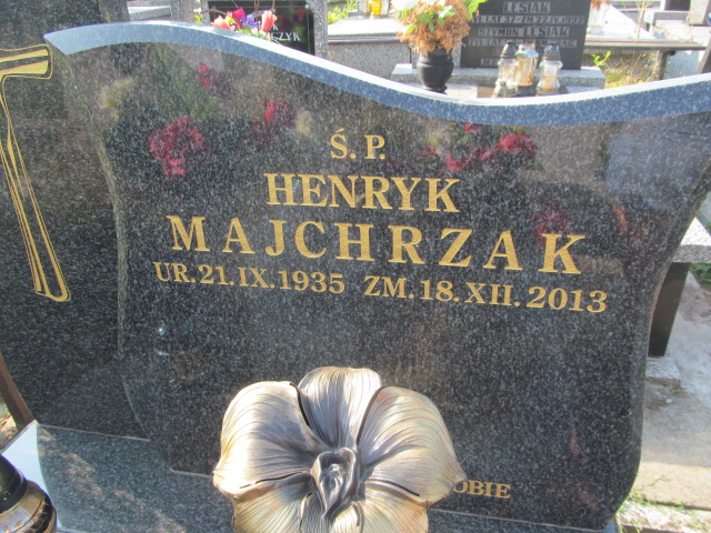 Henryk Majchrzak 1935 Częstochowa Raków - Grobonet - Wyszukiwarka osób pochowanych