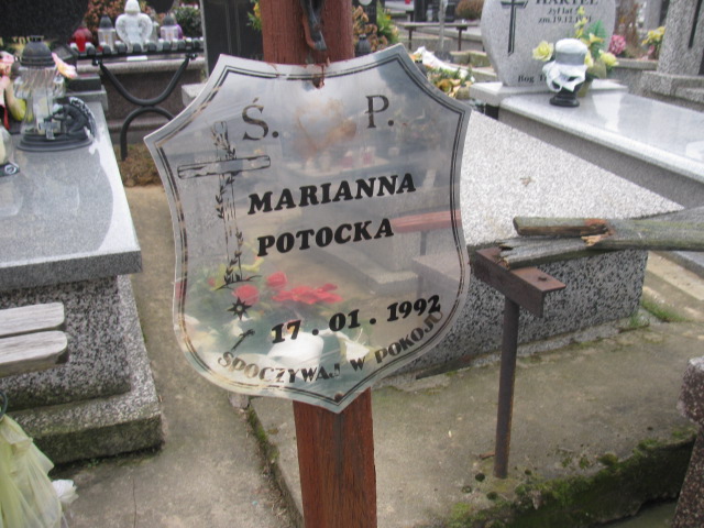 Marianna Potocka Częstochowa Raków - Grobonet - Wyszukiwarka osób pochowanych