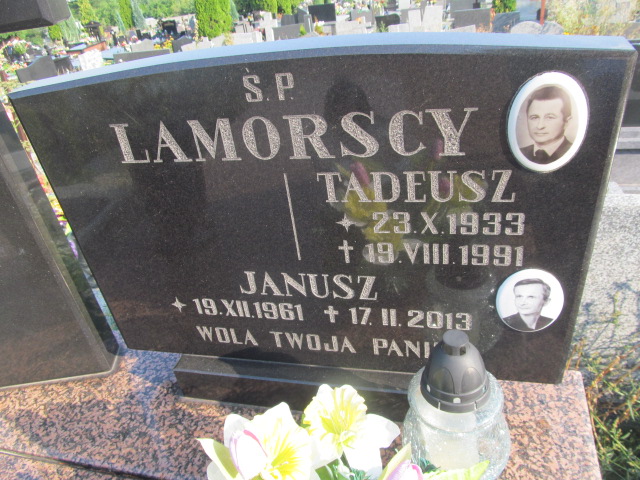 Tadeusz Lamorski 1933 Częstochowa Raków - Grobonet - Wyszukiwarka osób pochowanych