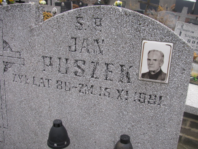 Jan Puszek Częstochowa Raków - Grobonet - Wyszukiwarka osób pochowanych