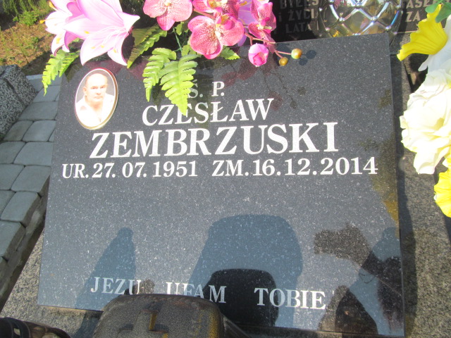 Czesław Zembrzuski 1951 Częstochowa Raków - Grobonet - Wyszukiwarka osób pochowanych