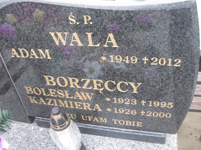 Adam Szczepan Wala 1949 Częstochowa Raków - Grobonet - Wyszukiwarka osób pochowanych