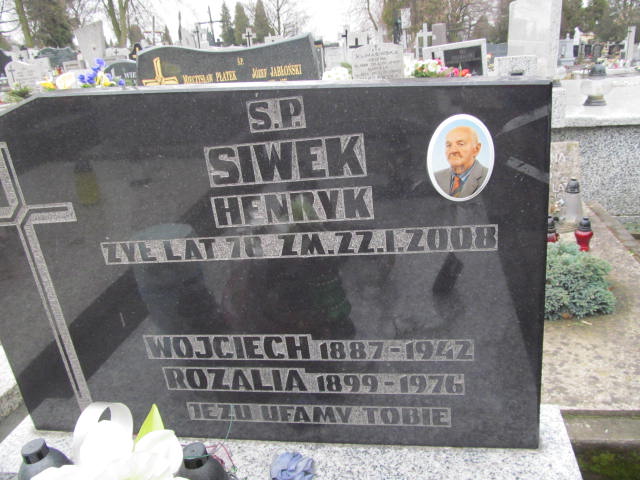 Genowefa Siwek 1931 Częstochowa Raków - Grobonet - Wyszukiwarka osób pochowanych