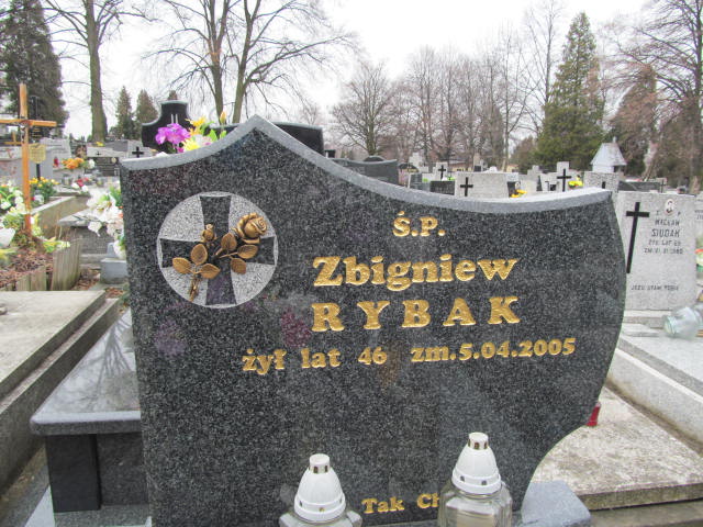 Zbigniew Andrzej Rybak 1958 Częstochowa Raków - Grobonet - Wyszukiwarka osób pochowanych