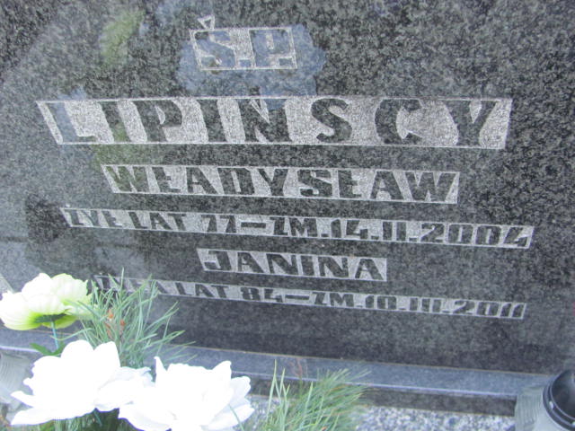 Władysław Lipiński 1926 Częstochowa Raków - Grobonet - Wyszukiwarka osób pochowanych