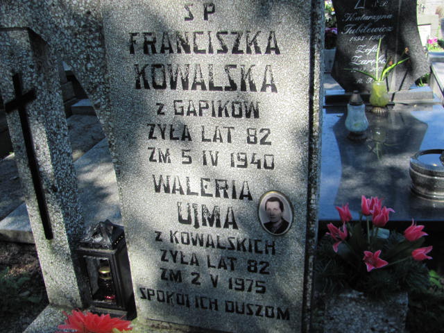 Franciszka Kowalska Częstochowa Raków - Grobonet - Wyszukiwarka osób pochowanych