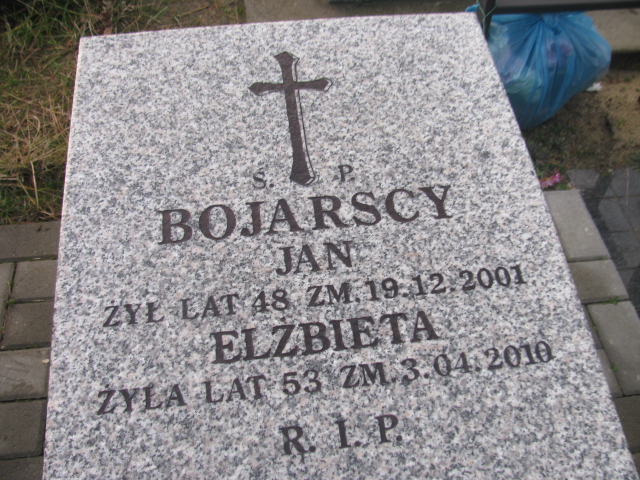 Jan Jakub Bojarski 1953 Częstochowa Raków - Grobonet - Wyszukiwarka osób pochowanych