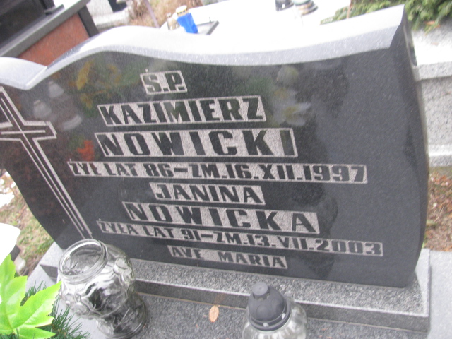 Kazimierz Nowicki 1912 Częstochowa Raków - Grobonet - Wyszukiwarka osób pochowanych