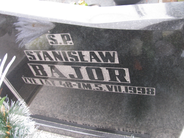 Marcin Bajor 1978 Częstochowa Raków - Grobonet - Wyszukiwarka osób pochowanych