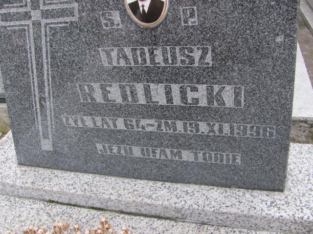 Tadeusz Redlicki 1932 Częstochowa Raków - Grobonet - Wyszukiwarka osób pochowanych