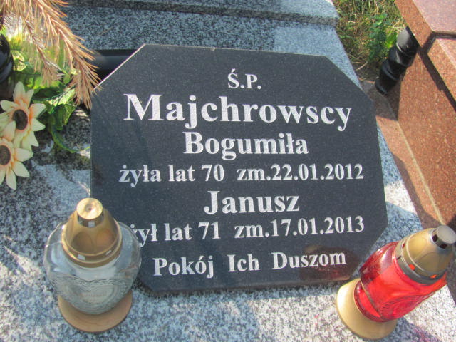 Janusz Józef Majchrowski 1941 Częstochowa Raków - Grobonet - Wyszukiwarka osób pochowanych