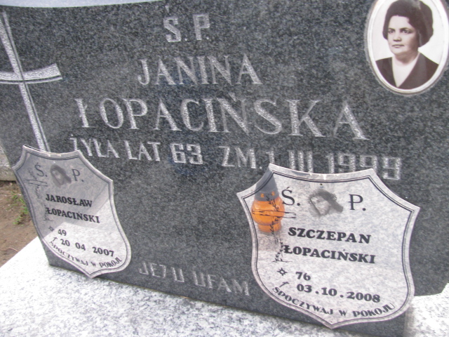 Szczepan Łopaciński 1932 Częstochowa Raków - Grobonet - Wyszukiwarka osób pochowanych