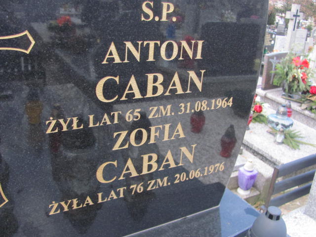 Bolesława Caban 1944 Częstochowa Raków - Grobonet - Wyszukiwarka osób pochowanych