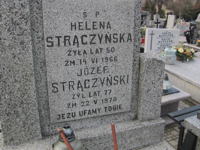 Józef Strączyński Częstochowa Raków - Grobonet - Wyszukiwarka osób pochowanych
