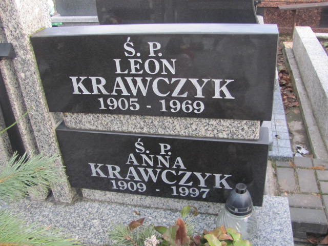 Anna Krawczyk  1909 Częstochowa Raków - Grobonet - Wyszukiwarka osób pochowanych