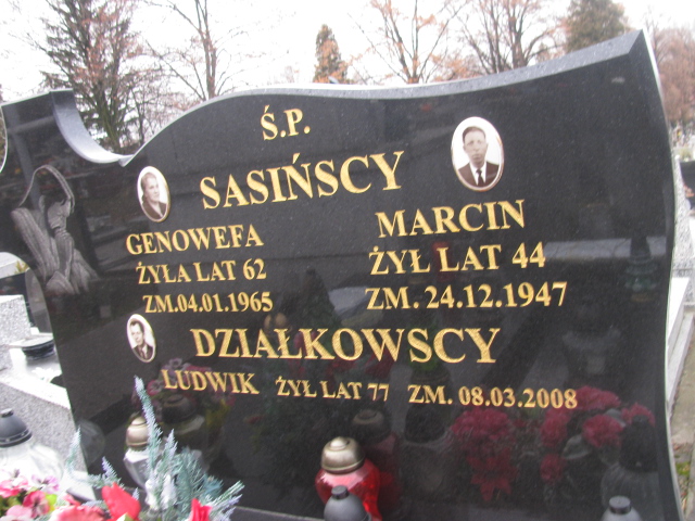 Danuta Działkowska 1935 Częstochowa Raków - Grobonet - Wyszukiwarka osób pochowanych