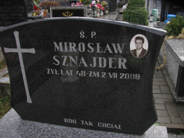 Mirosław Wojciech Sznajder 1960 Częstochowa Raków - Grobonet - Wyszukiwarka osób pochowanych