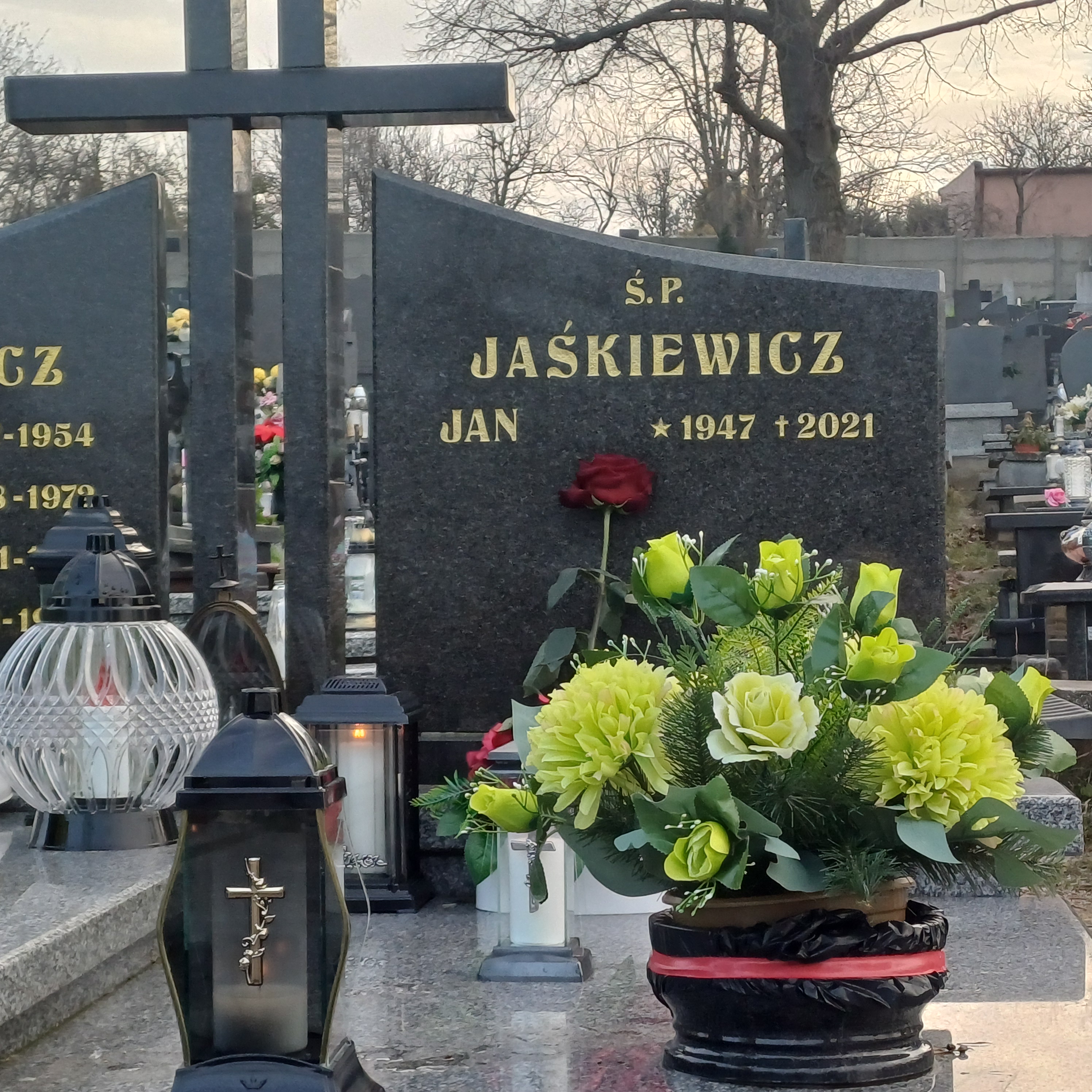 Jan Jaśkiewicz 1947 Częstochowa Raków - Grobonet - Wyszukiwarka osób pochowanych