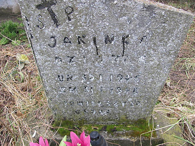 Janina Dzianok 1975 Częstochowa Raków - Grobonet - Wyszukiwarka osób pochowanych