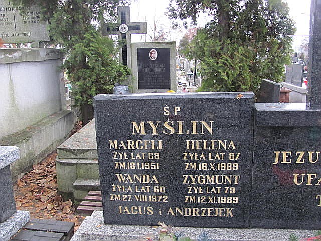 Romualda Irena Myślin 1915 Częstochowa Raków - Grobonet - Wyszukiwarka osób pochowanych